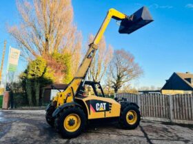 CATERPILLAR TH336 4WD TELEHANDLER * YEAR 2009 * C/W BRAND NEW BUCKET *VIDEO* full