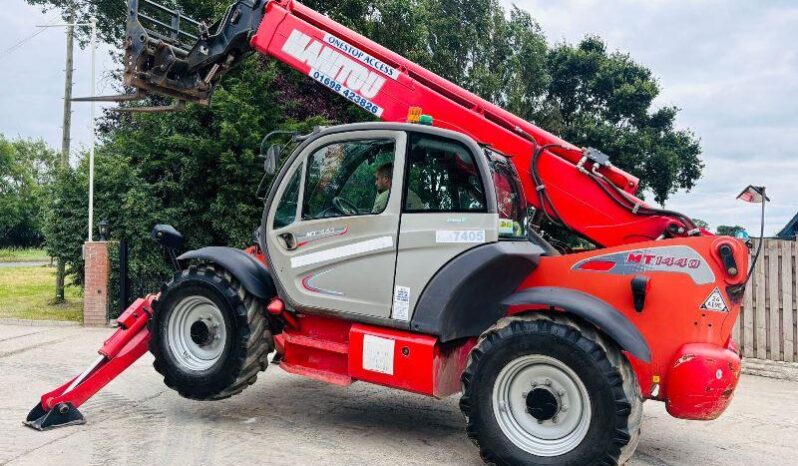 MANITOU MT1440 4WD TELEHANDLER *YEAR 2013, 14 METER REACH *VIDEO* full