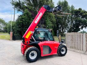 MANITOU MT420 4WD TELEHANDLER *YEAR 2018, 1899 HOURS* C/W PALLET TINES *VIDEO* full