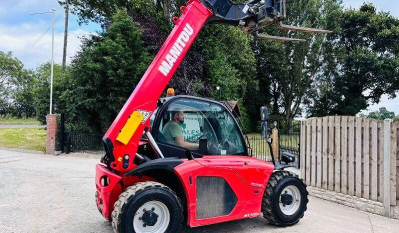 MANITOU MT420 4WD TELEHANDLER *YEAR 2018, 1899 HOURS* C/W PALLET TINES *VIDEO* full