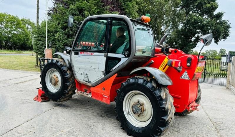 MANITOU MT1030 4WD TELEHANDLER *10METER, YEAR 2012* C/W PALLET TINES *VIDEO* full