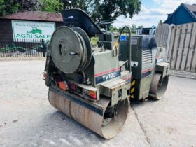 BENFORD TV120 DOUBLE DRUM ROLLER C/W HYDRAULIC POWER PACK & BREAKER full