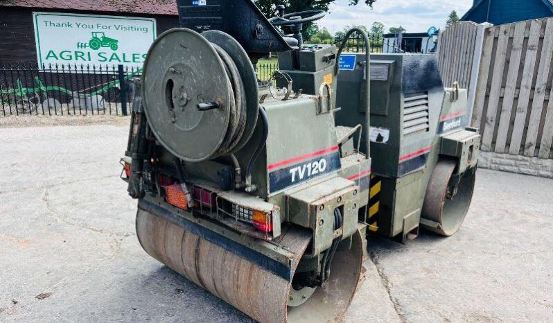 BENFORD TV120 DOUBLE DRUM ROLLER C/W HYDRAULIC POWER PACK & BREAKER full