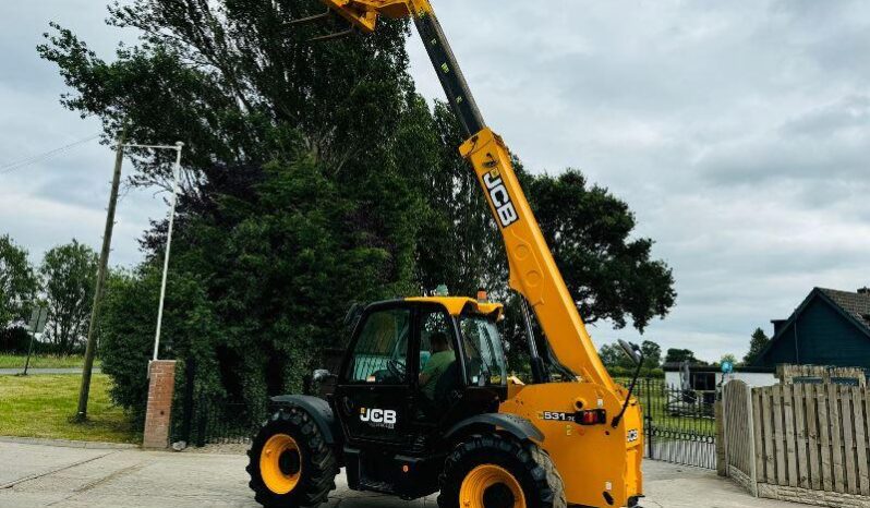 JCB 531-70 4WD TELEHANDLER * YEAR 2020, 3494 HOURS* C/W PALLET TINES *VIDEO* full