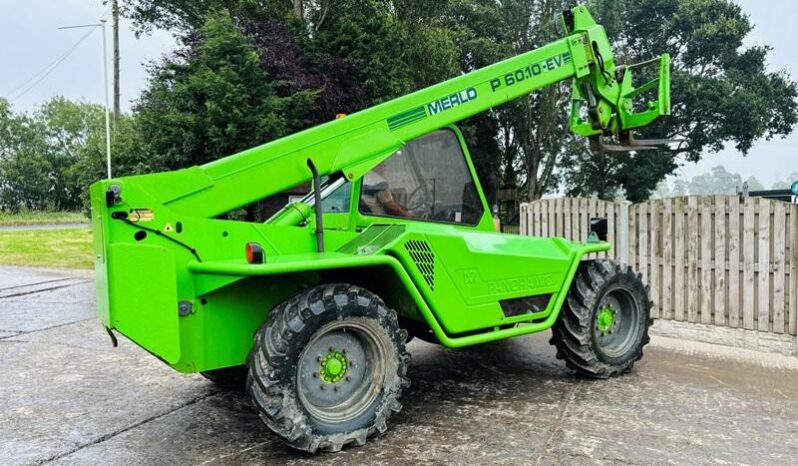 MERLO P60.10 4WD TELEHANDLER *10 METER REACH* C/W PALLET TINES *VIDEO* full