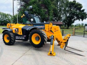 JCB 533-105 4WD TELEHANDLER *YEAR 2018, 10.5 METER REACH* C/W PALLET TINES *VIDEO* full