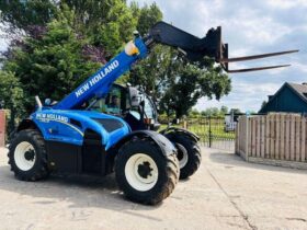 NEW HOLLAND LM6.35 4WD TELEHANDLER *YEAR 2017, 4851* C/W PALLET TINES *VIDEO* full