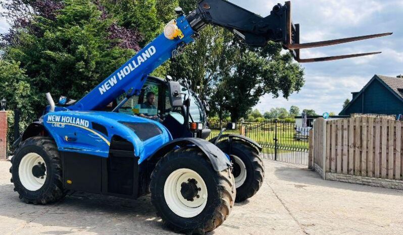 NEW HOLLAND LM6.35 4WD TELEHANDLER *YEAR 2017, 4851* C/W PALLET TINES *VIDEO* full