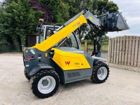 WACKER NEUSON TH412 4WD TELEHANDLER *ONLY 18 HOURS* C/W TINES & BUCKET *VIDEO* full