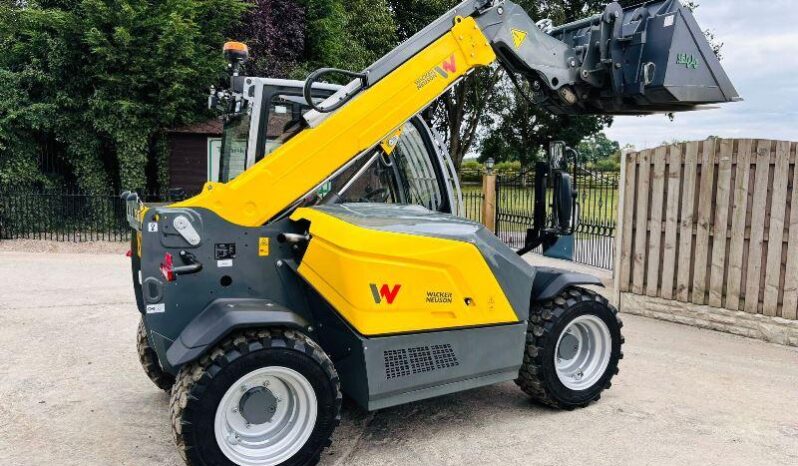 WACKER NEUSON TH412 4WD TELEHANDLER *ONLY 18 HOURS* C/W TINES & BUCKET *VIDEO* full