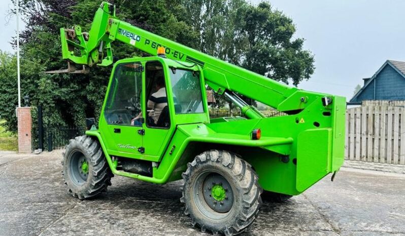 MERLO P60.10 4WD TELEHANDLER *10 METER REACH* C/W PALLET TINES *VIDEO* full