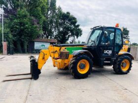 JCB 540-140 4WD TELEHANDLER *YEAR 2017, 14 METER REACH* C/W TINES *VIDEO* full