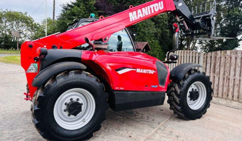 MANITOU MT733 4WD TELEHANDLER *YEAR 2022, ONLY 2254 HOURS* C/W TINES *VIDEO* full