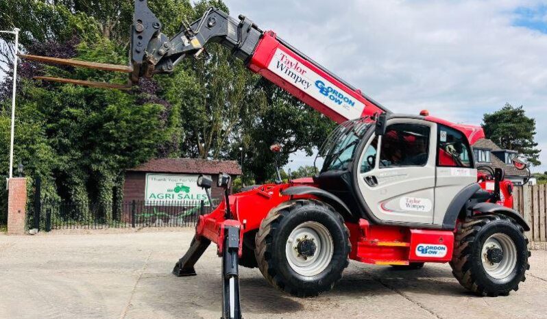 MANITOU MT1440 4WD TELEHANDLER *YEAR, 2019, 14 METER* C/W TINES *VIDEO* full