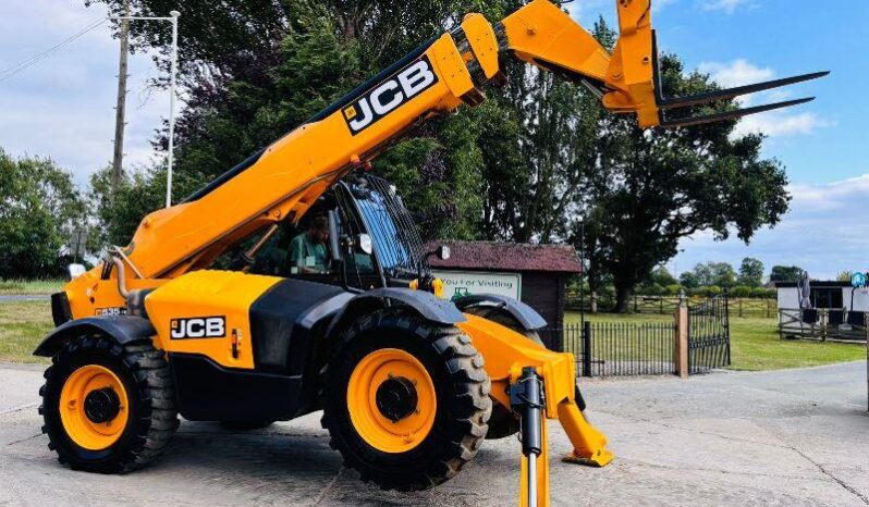 JCB 535-125 4WD TELEHANDLER *YEAR 2015, 12.5 METER REACH* C/W TINES *TINES* full