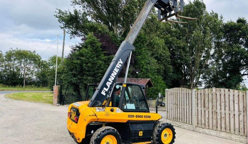 JCB 516-40 4WD TELEHANDLER *YEAR 2018, 3066 HOURS* C/W PALLET TINES *VIDEO* full