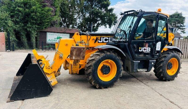 JCB 533-105 4WD TELEHANDLER *YEAR 2018, 10.5 METER* C/W REVERSE CAMERA *VIDEO* full