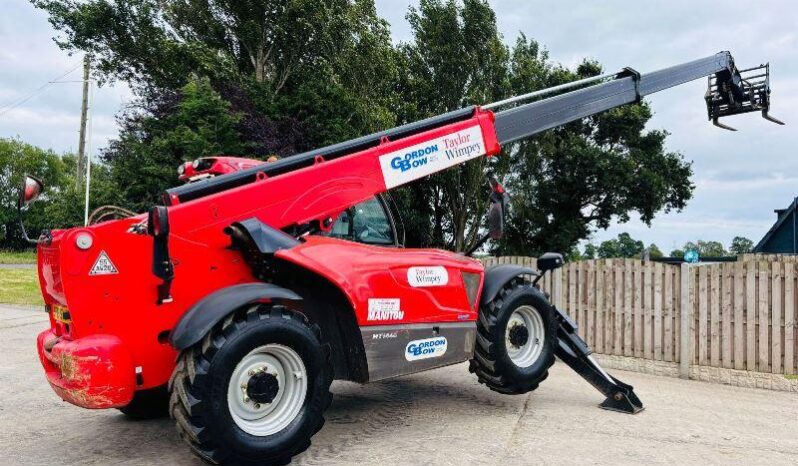 MANITOU MT1440 4WD TELEHANDLER *YEAR, 2019, 14 METER* C/W TINES *VIDEO* full