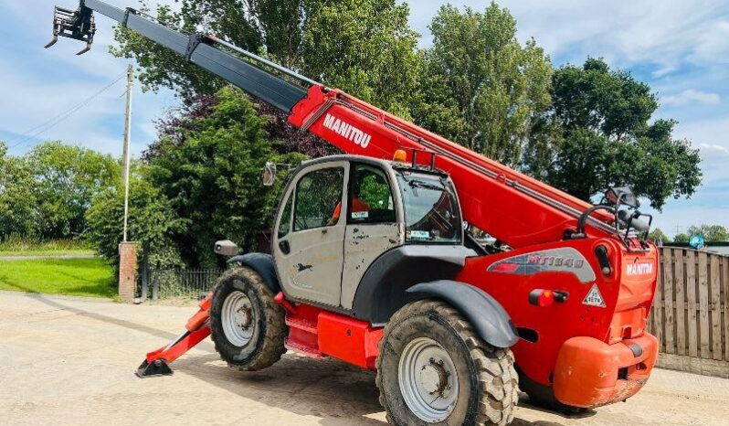 MANITOU MT1840 4WD TELEHANDLER *18 METER REACH* C/W PALLET TINES full