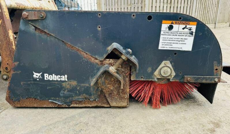 BOBCAT 60 SWEEP HYDRAULIC BRUSH *YEAR 2010, TO SKIDSTEER* VIDEO * full