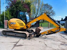 JCB 8080 TRACKED EXCAVATOR *ZERO SWING, YEAR 2014* C/W QUICK HITCH *VIDEO* full