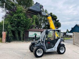 WACKER NEUSON TH412 4WD TELEHANDLER *ONLY 18 HOURS* C/W TINES & BUCKET *VIDEO* full