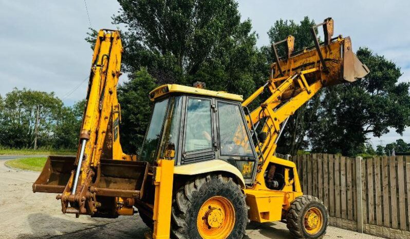 JCB 3CX SITEMASTER PLUS 4WD BACKHOE DIGGER C/W EXTENDING DIG *VIDEO* full