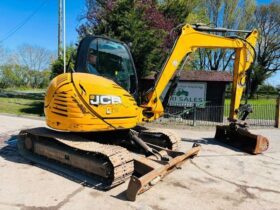 JCB 8080 TRACKED EXCAVATOR *ZERO SWING, YEAR 2014* C/W QUICK HITCH *VIDEO* full