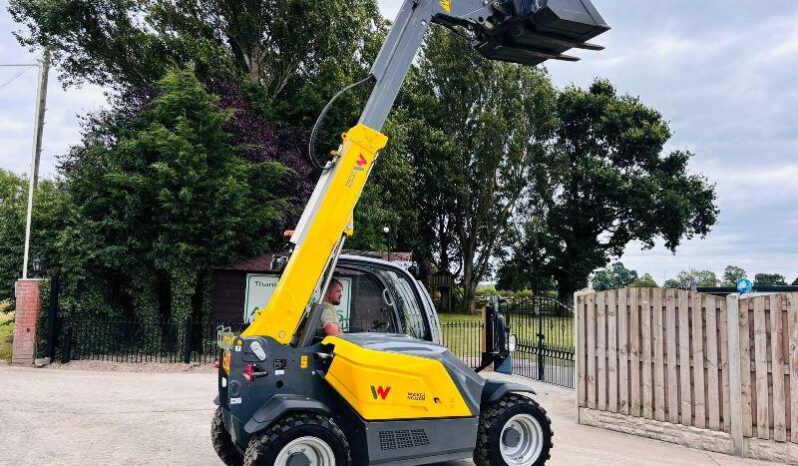 WACKER NEUSON TH412 4WD TELEHANDLER *ONLY 18 HOURS* C/W TINES & BUCKET *VIDEO* full