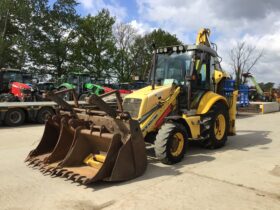 NEW HOLLAND B110 BACKHOE LOADER full