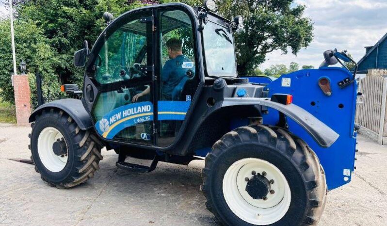 NEW HOLLAND LM6.35 4WD TELEHANDLER *YEAR 2017, 4851* C/W PALLET TINES *VIDEO* full