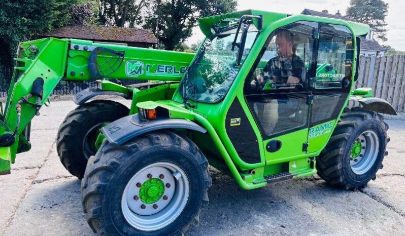 MERLO P32.6 4WD TELEHANDLER *YEAR 2014, 4084 HOURS* C/W PALLET TINES *VIDEO* full