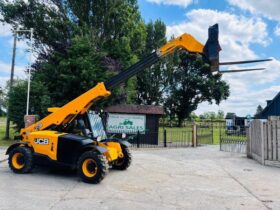 JCB 525-60 4WD TELEHANDLER *YEAR 2018, ONLY 3890 HOURS* C/W PALLET TINES *VIDEO* full