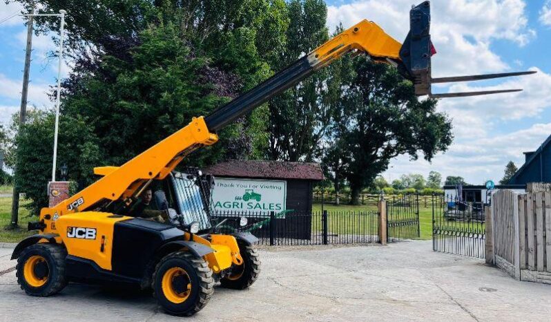 JCB 525-60 4WD TELEHANDLER *YEAR 2018, ONLY 3890 HOURS* C/W PALLET TINES *VIDEO* full