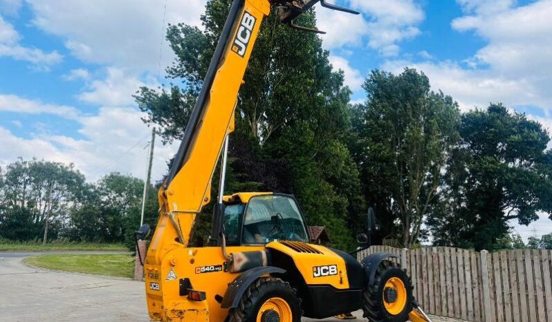 JCB 540-140 4WD TELEHANDLER *YEAR 2018, 14 METER REACH* C/W TINES *VIDEO* full