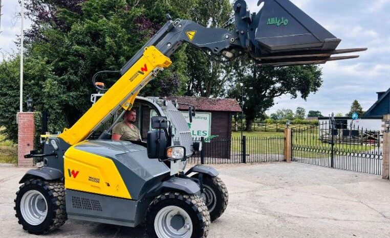 WACKER NEUSON TH412 4WD TELEHANDLER *ONLY 18 HOURS* C/W TINES & BUCKET *VIDEO*