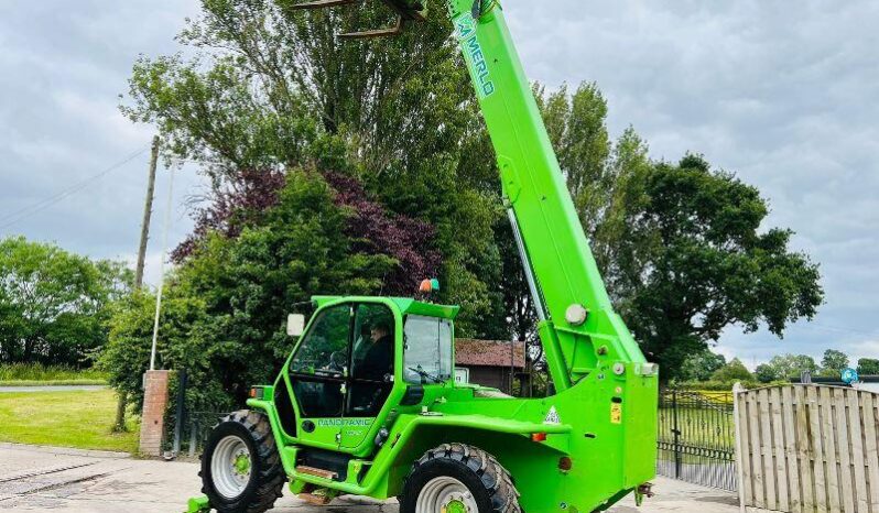 MERLO P40.17 4WD TELEHANDLER * YEAR 2015 , 17 METER* C/W PALLET TINES *VIDEO* full