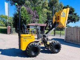 MECALAC TA1 1 TON HIGH TIP DUMPER YEAR 2018 C/W ROLE BAR *VIDEO* full