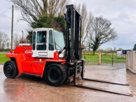 KALMAR DC12-600XL 12 TON FORKLIFT C/W TINE POSITIONER & SIDE SHIFT *VIDEO* full