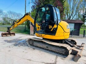 JCB 8080 TRACKED EXCAVATOR *ZERO SWING, YEAR 2014* C/W QUICK HITCH *VIDEO* full