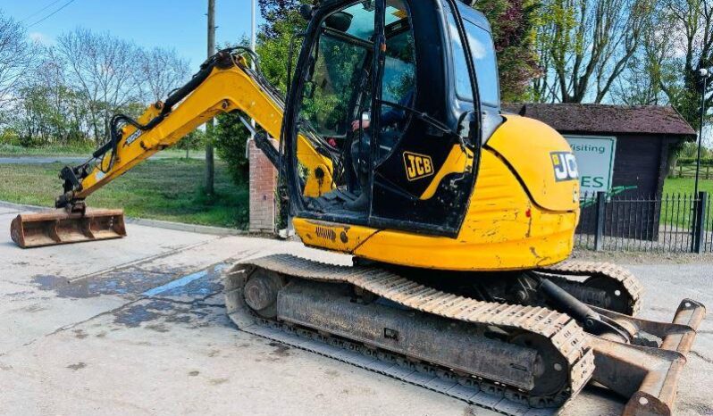 JCB 8080 TRACKED EXCAVATOR *ZERO SWING, YEAR 2014* C/W QUICK HITCH *VIDEO* full