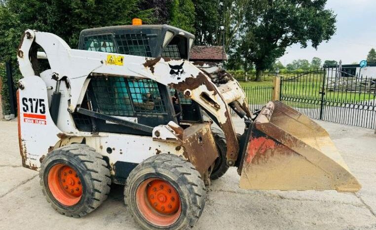 BOBCAT S175 HIGH LIFT SKIDSTEER *HIGH FLOW* C/W BUCKET *VIDEO*