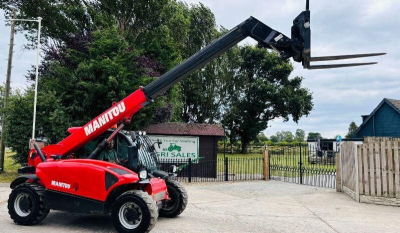 MANITOU MT625 4WD TELEHANDLER *YEAR 2018* C/W PALLET TINES *VIDEO* full