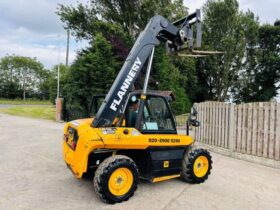 JCB 516-40 4WD TELEHANDLER *YEAR 2018, 3066 HOURS* C/W PALLET TINES *VIDEO* full