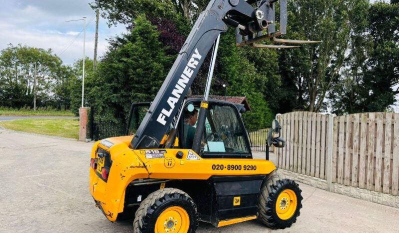 JCB 516-40 4WD TELEHANDLER *YEAR 2018, 3066 HOURS* C/W PALLET TINES *VIDEO* full