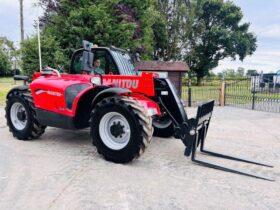 MANITOU MT733 4WD TELEHANDLER *YEAR 2022, ONLY 2254 HOURS* C/W TINES *VIDEO* full