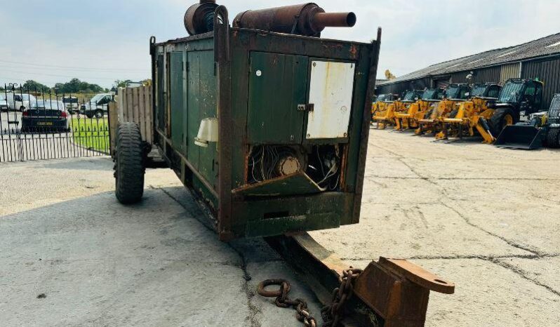 STAMFORD 300KVA SINGLE AXLE TOWABLE GENERATOR C/W CUMMINS ENGINE full