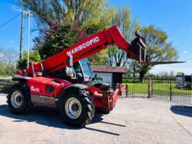 MANITOU MT1235 4WD TELEHANDLER * 12 METER * C/W PALLET TINES *VIDEO* full