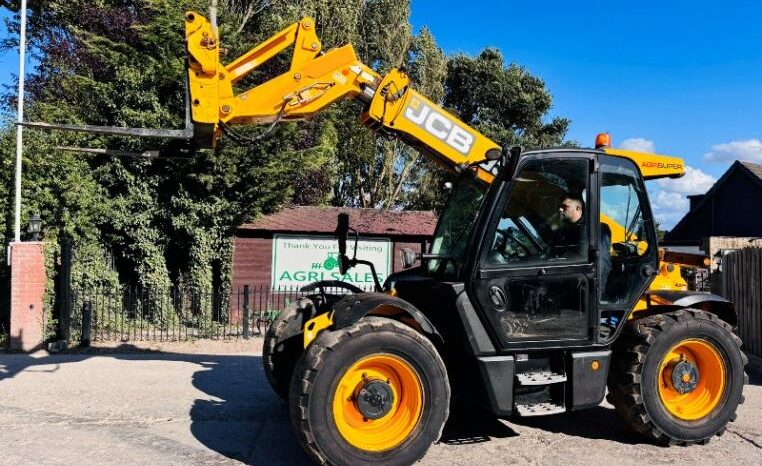 JCB 536-60 AGRI SUPER 4WD TELEHANDLER *YEAR 2018, AG-SPEC* C/W PALLET TINES *VIDEO*