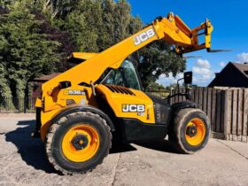 JCB 536-60 AGRI SUPER 4WD TELEHANDLER *YEAR 2018, AG-SPEC* C/W PALLET TINES *VIDEO* full